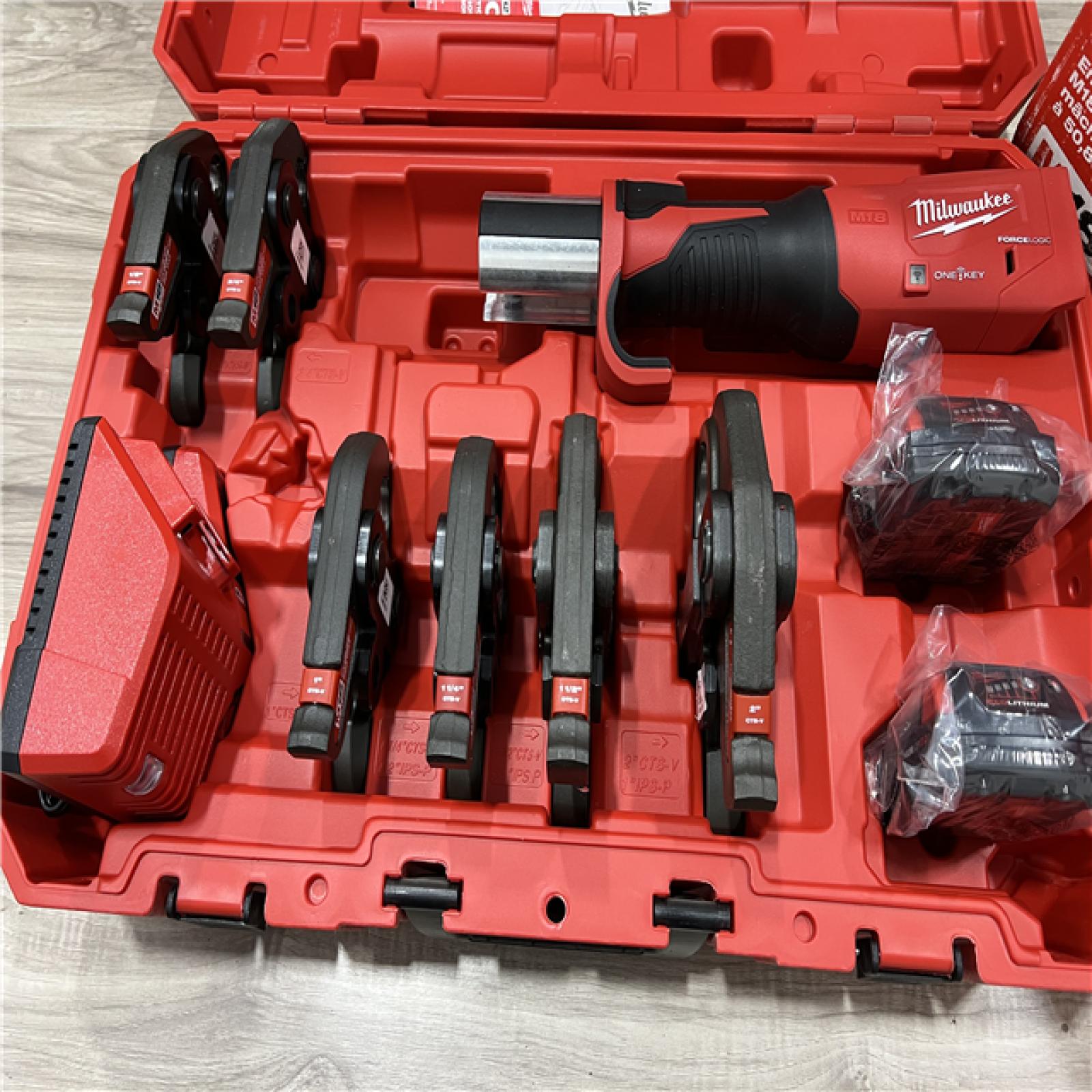 AS-IS Milwaukee M18 Force Logic ONE KEY Press Tool 1/2-2 Kit