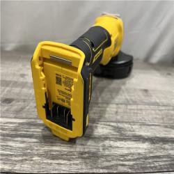 AS-IS DEWALT 20V MAX Cordless Brushless 4-1/2 in. Angle Grinder with Paddle Switch (Tool Only)