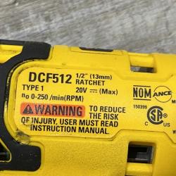 AS-IS DEWALT ATOMIC 20V MAX Cordless 1/2 in. Ratchet (Tool Only)