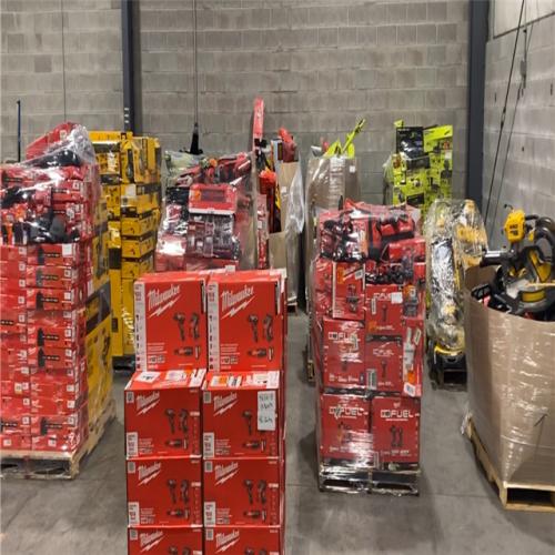 Pittston Location As-Is Power Tools Partial Truckload (13 Pallets) 4656-B