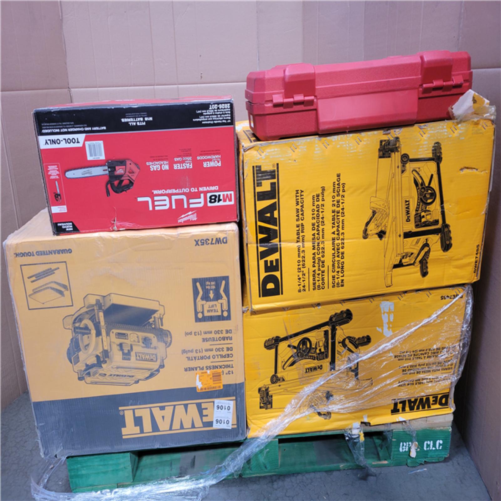 CALIFORNIA AS-IS TOOL PALLET