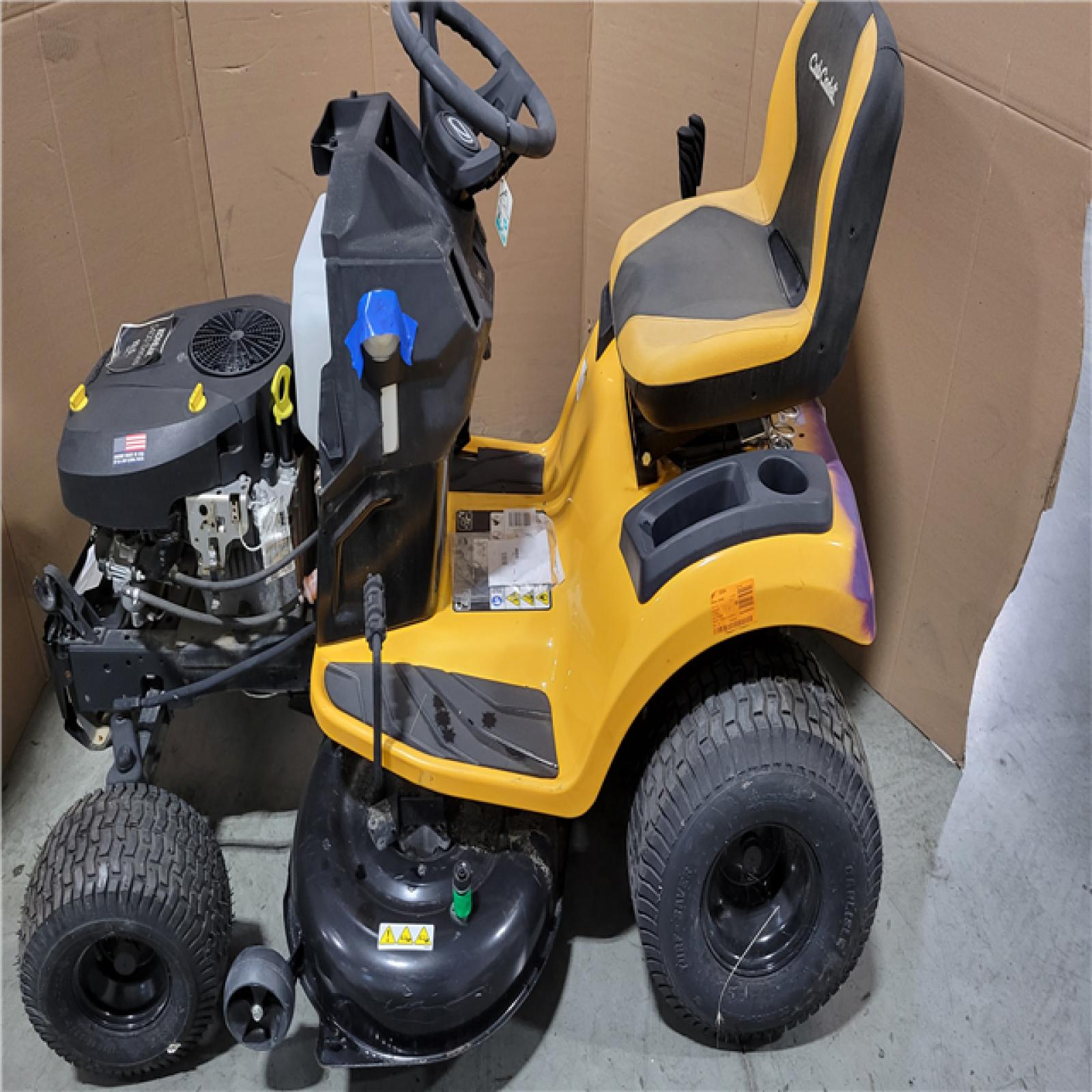 CALIFORNIA AS-IS CUB CADET RIDING MOWER