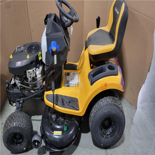 CALIFORNIA AS-IS CUB CADET RIDING MOWER
