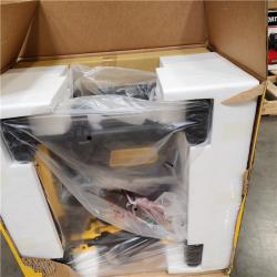 As-Is-  DEWALT 15 Amp Corded 8-1/4 in. Compact Jobsite Tablesaw with Compact Table Saw Stand