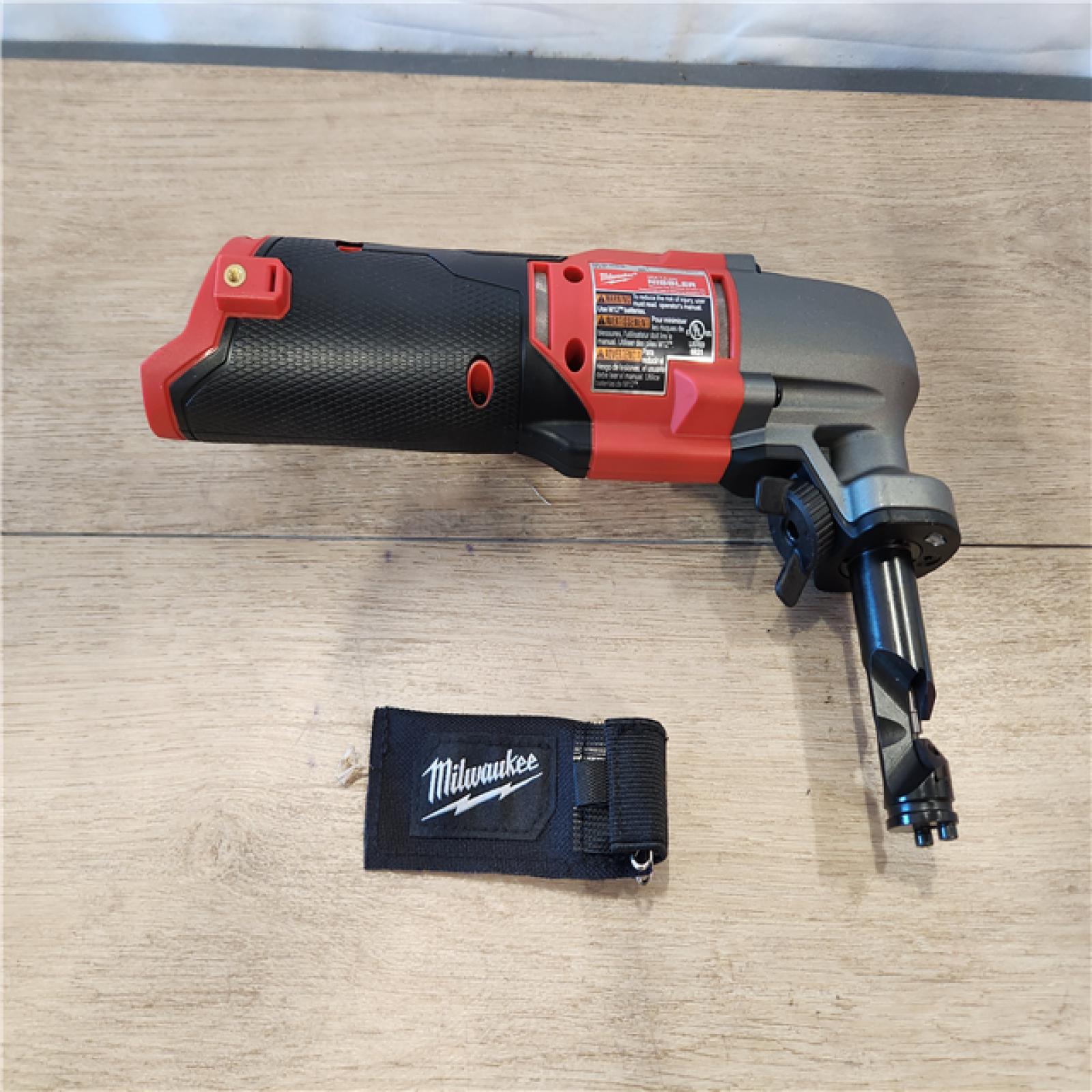 AS-IS- Milwaukee FUEL 12-Volt Lithium-Ion Brushless Cordless 16-Gauge Variable Speed Nibbler (Tool-Only)