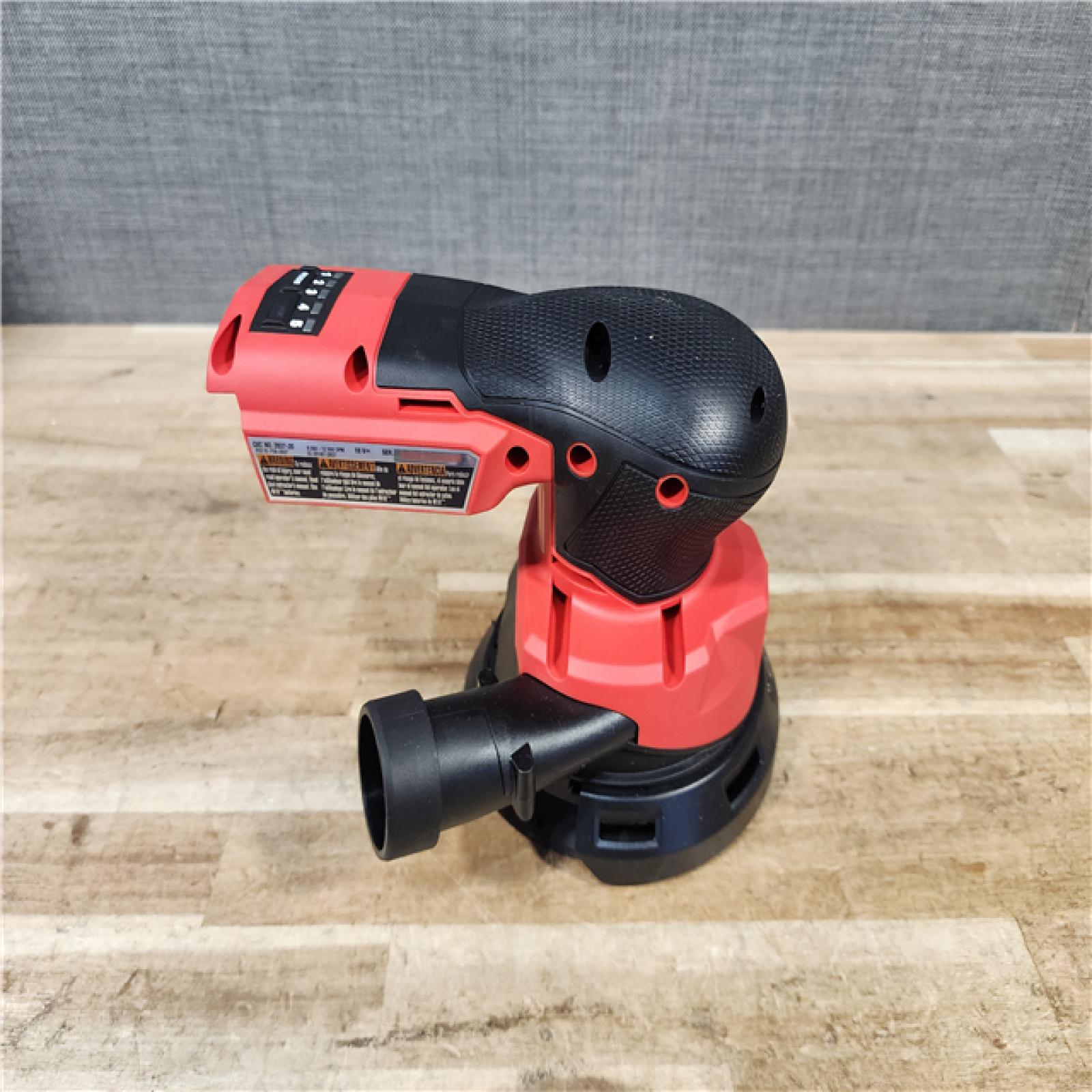 HOUSTON LOCATION - AS - IS Milwaukee 18V Lithium-Ion Brushless Cordless FUEL 5 in. Random Orbit Sander (Tool-Only)
