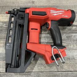 AS-IS Milwaukee FUEL 18-Volt Lithium-Ion Brushless Cordless Gen ll 16-Gauge Straight Finish Nailer (Tool Only)