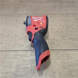 AS-IS Milwaukee FUEL 12V Cordless 3/8 in. Sub Compact Impact Wrench (Tool-Only)