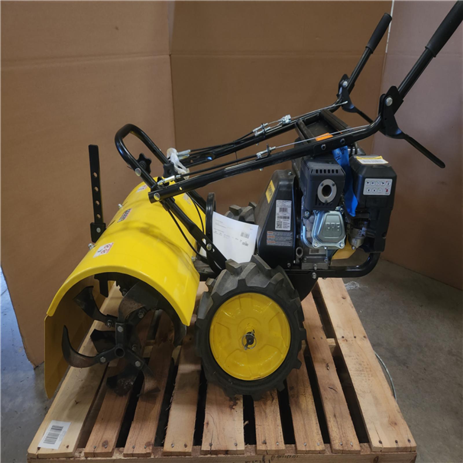 Phoenix Champion Power Equipment 22 in. Counter Rotating Gas Rear Tine Tiller with Self-Propelled Agricultural Tires