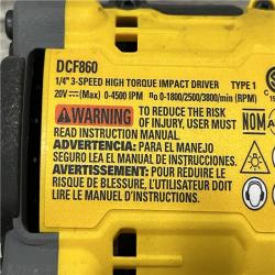 AS-IS DEWALT 20V MAX XR Cordless Impact Driver (Tool Only)