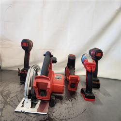 AS-IS- Milwaukee M18 18-Volt Lithium-Ion Cordless Combo Tool Kit (5-Tool) with (1) 3.0Ah and (1) 1.5Ah Battery  (1) Charger  (1) Tool Bag