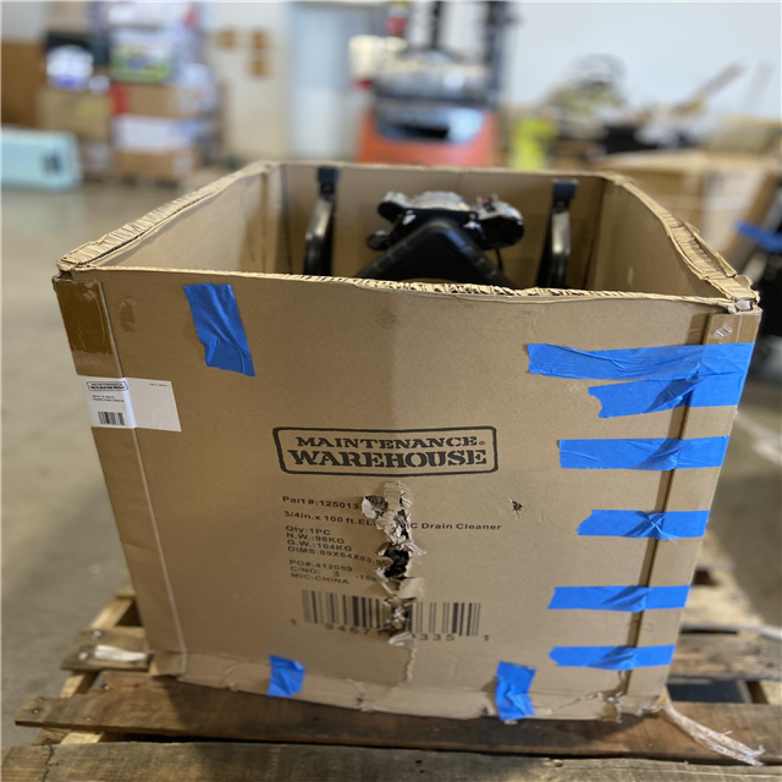DALLAS LOCATION - Maintenance Warehouse® 3/4 In. X 100 Ft. Electric Drain Cleaner