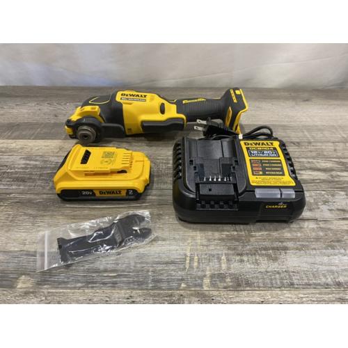 AS-IS DEWALT ATOMIC 20V MAX Cordless Brushless Oscillating Multi Tool Kit