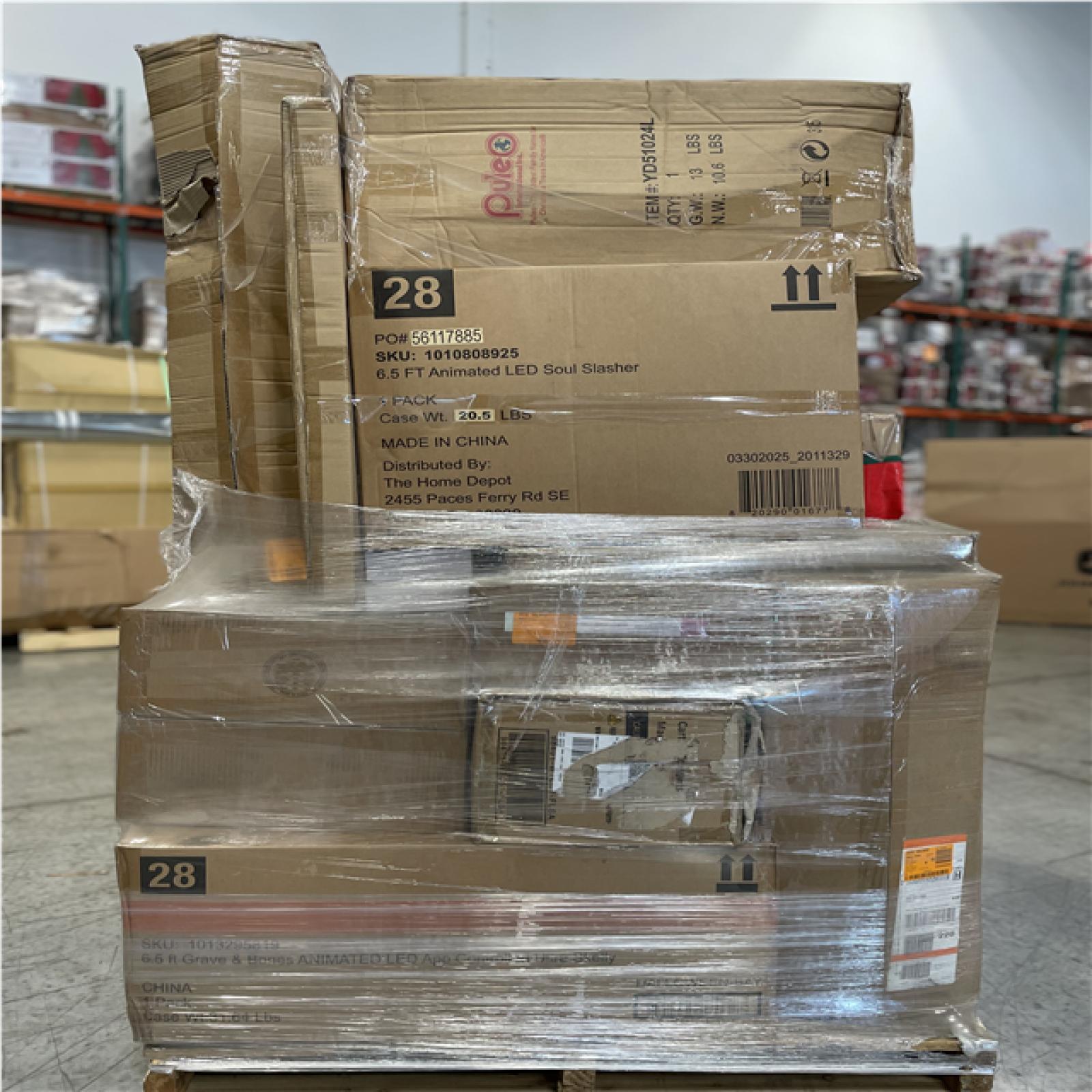 DALLAS LOCATION -AS-IS MIXED HOLIDAY PALLET