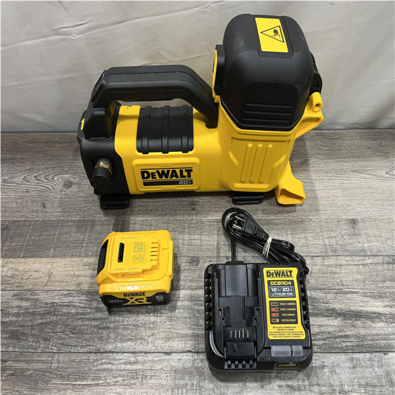 AS-IS DEWALT 20-Volt MAX Lithium-Ion Cordless Liquid Transfer Pump Kit