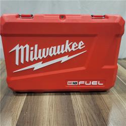 AS-IS MILWAUKEE M18 FUEL 18V Lithium-Ion Brushless Cordless Hammer Drill and Impact Driver Combo Kit (2-Tool) with 2 Batteries
