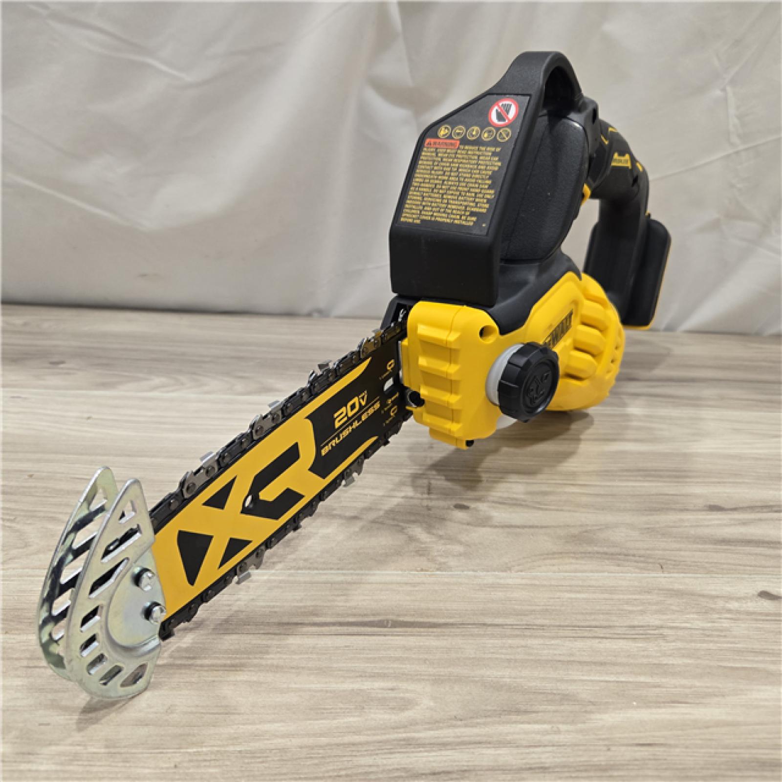 AS-IS DeWalt 20V MAX 8 in.  Cordless Battery Powered Pruning Chainsaw (Tool Only)