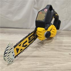 AS-IS DeWalt 20V MAX 8 in.  Cordless Battery Powered Pruning Chainsaw (Tool Only)