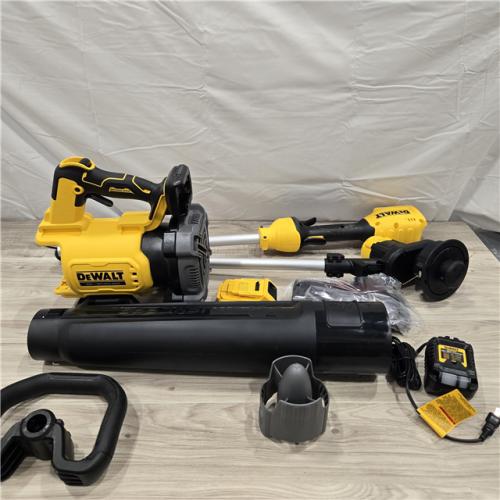 LIKE NEW! - DeWalt 20V MAX DCKO215M1 20V Battery Blower/Trimmer Kit (Battery & Charger)