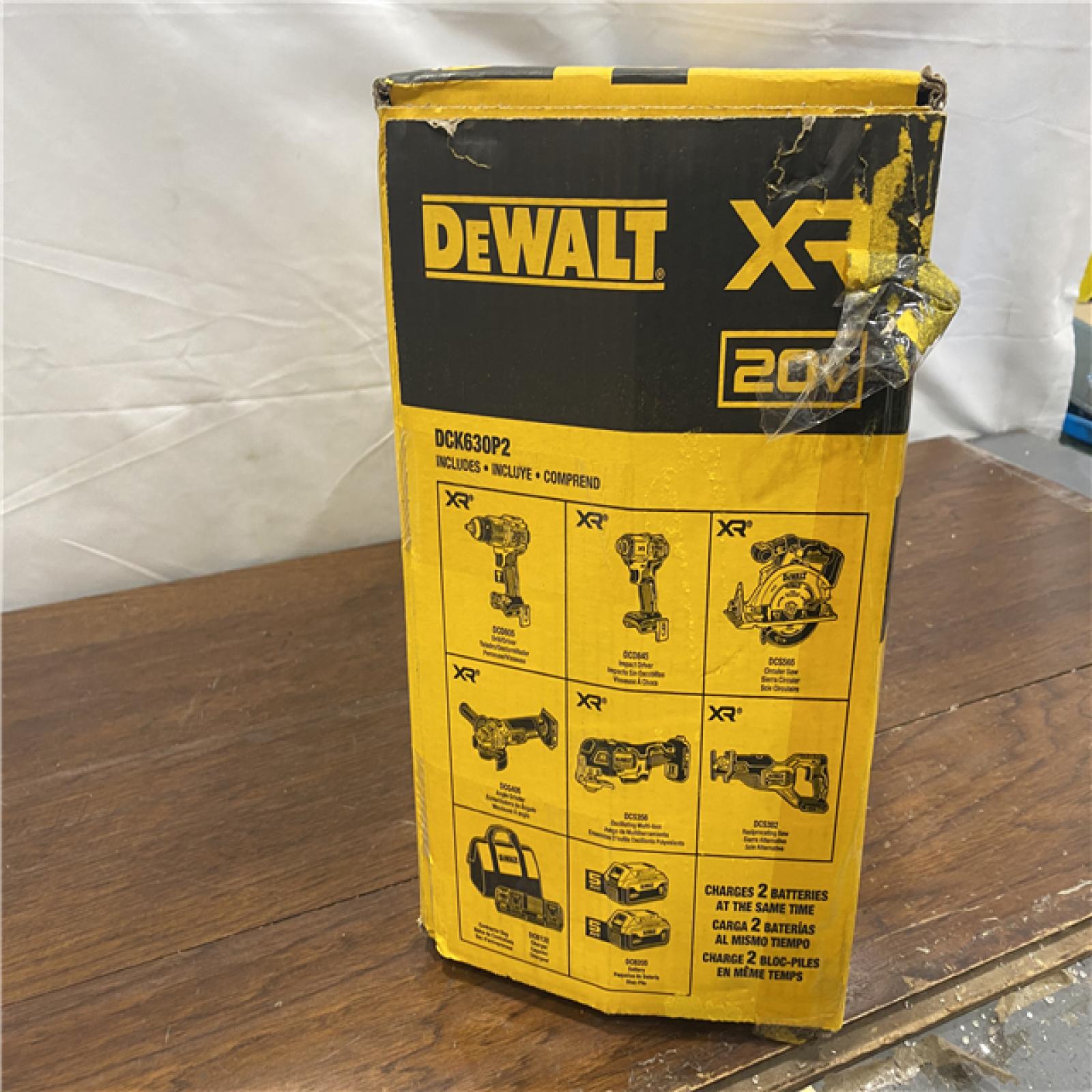 NEW 20-Volt XR Lithium-Ion 6-Tool Cordless Combo Kit with (2) 5.0 Ah Battery Packs and Charger