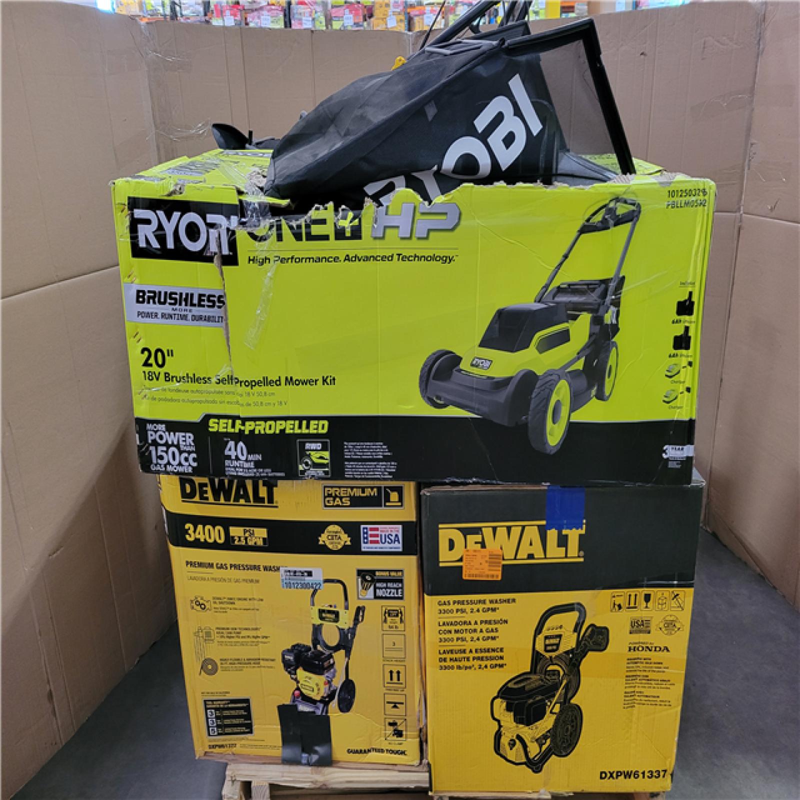 CALIFORNIA AS-IS OUTDOOR POWER EQUIPMENT