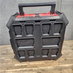 HOUSTON LOCATION - AS-IS Milwaukee Lithium-Ion Cordless PACKOUT Radio/Speaker (TOOL ONLY)