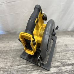 AS-IS DEWALT FLEXVOLT 60V MAX Cordless Brushless 7-1/4 in. Circular Saw with Brake (Tool Only)