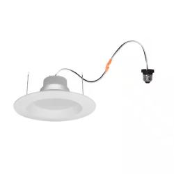 DALLAS LOCATION - LEDVANCE Integrated LED 6 in. Retro Fit Selectable Color 675 Lumen Dimmable Recessed Light White Wet Rated (12-Pack) PALLET-(72 CASES)