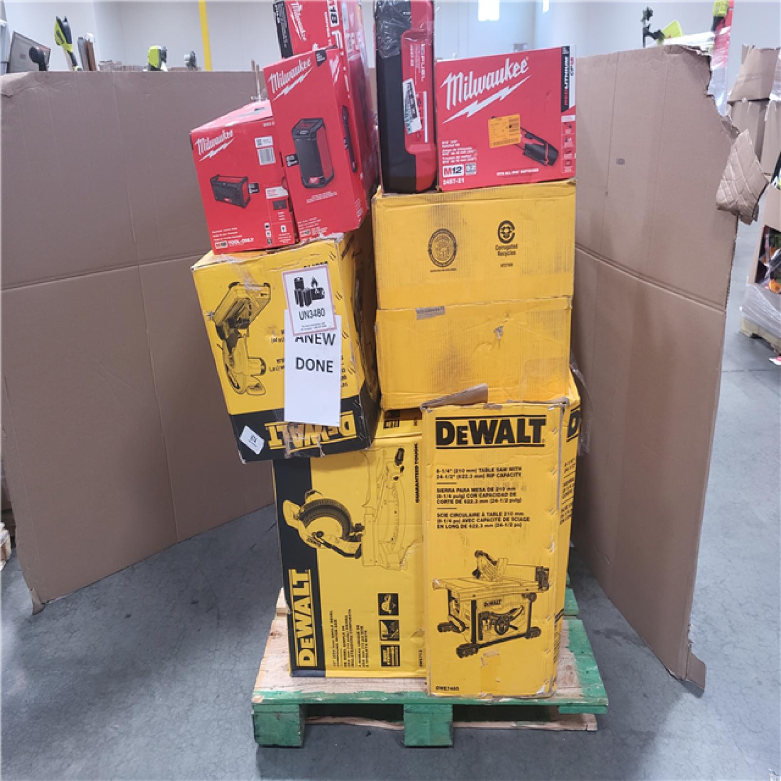 CALIFORNIA AS-IS TOOL PALLET