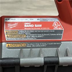 AS-IS Milwaukee M12 FUEL 12V Lithium-Ion Cordless Compact Band Saw (Tool-Only)