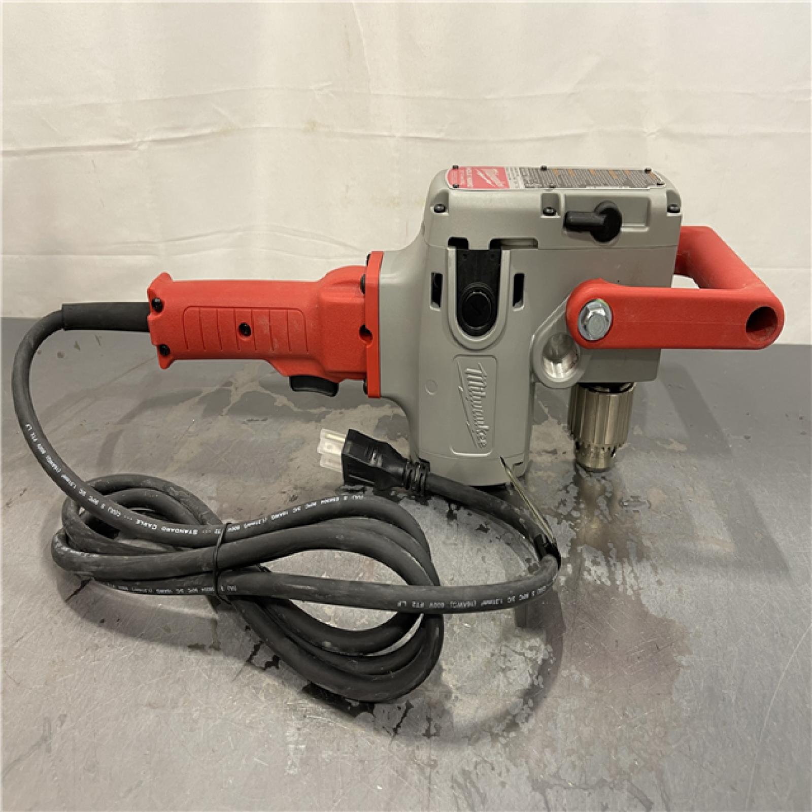 AS-IS - Milwaukee 7.5 Amp 1/2 in. Hole Hawg Heavy-Duty Corded Drill