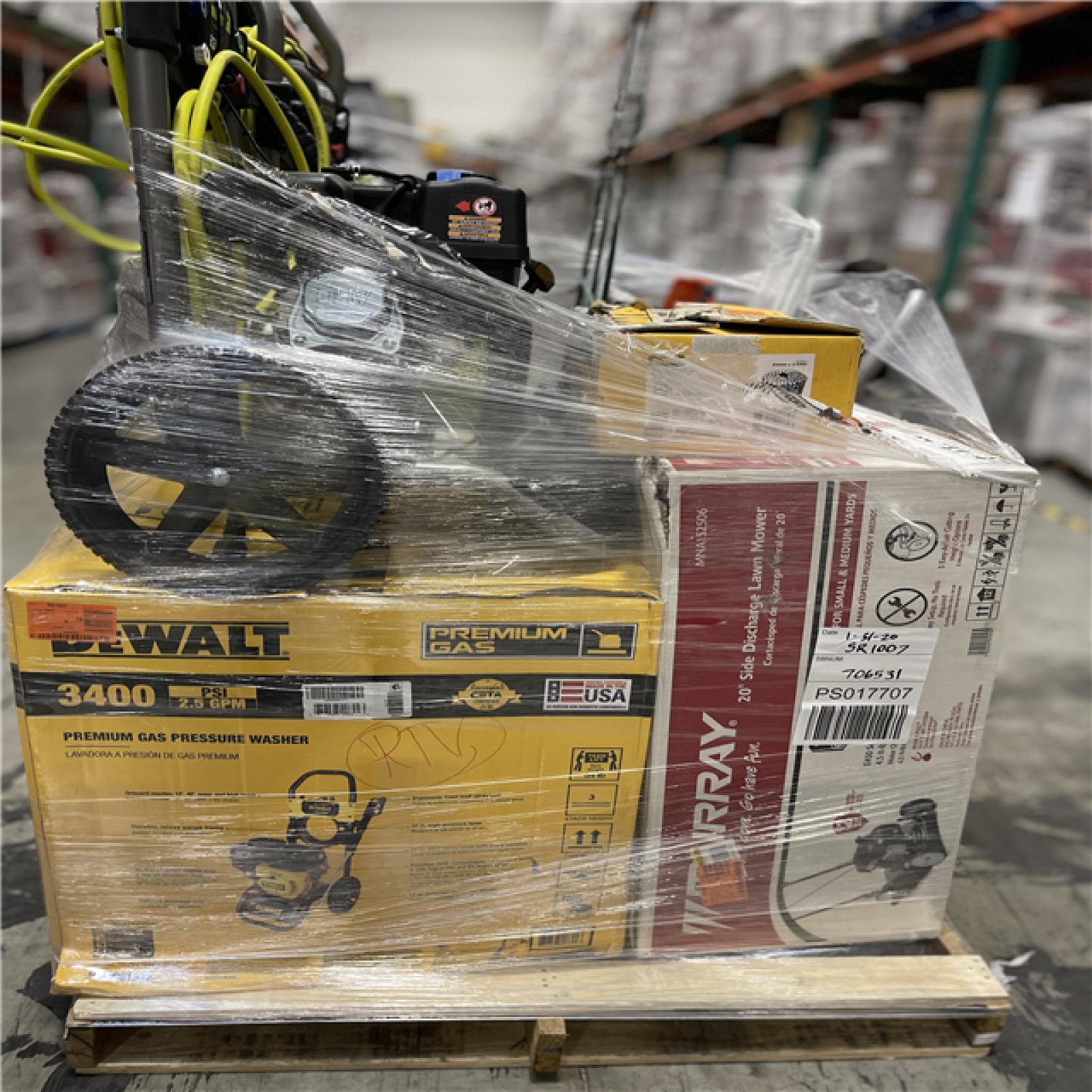 DALLAS LOCATION - AS-IS MONSTER TURBO PALLET