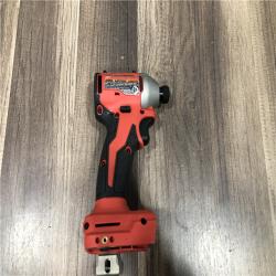 AS-IS Milwaukee 18V Lithium-Ion Brushless Cordless 1/4 in. Compact Impact Driver (Tool Only)