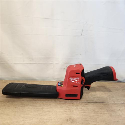 AS-IS- Milwaukee FUEL 8 in. 12V Lithium-Ion Brushless Cordless Battery Hedge Trimmer (Tool-Only)