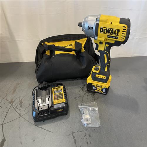 AS-IS - Dewalt 20V MAX Lithium-Ion Cordless 1/2 in. Impact Wrench Kit