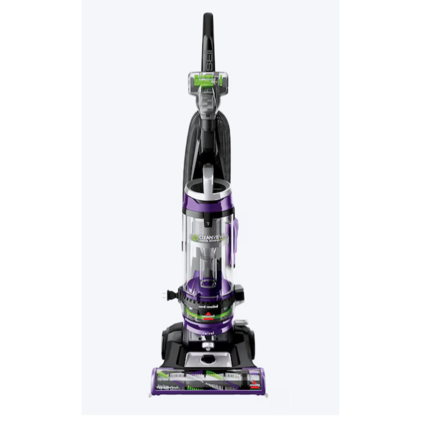 NEW!- BISSELL CleanView Swivel Rewind Bagless Pet Upright Vacuum Cleaner