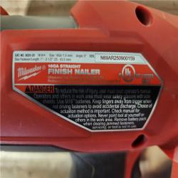 HOUSTON LOCATION - AS-IS Milwaukee  FUEL 18-Volt Lithium-Ion Brushless Cordless Gen ll 16-Gauge Straight Finish Nailer (Tool Only)
