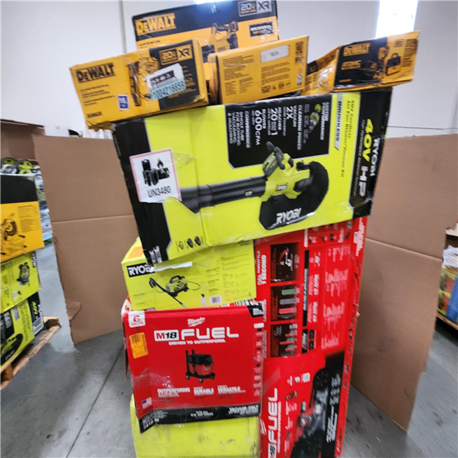 CALIFORNIA AS-IS TOOL PALLET