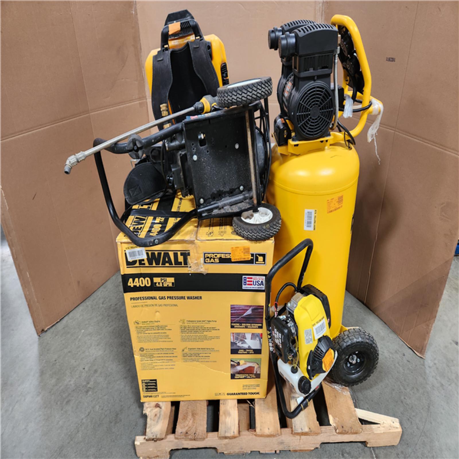 CALIFORNIA AS-IS OUTDOOR POWER EQUIPMENT