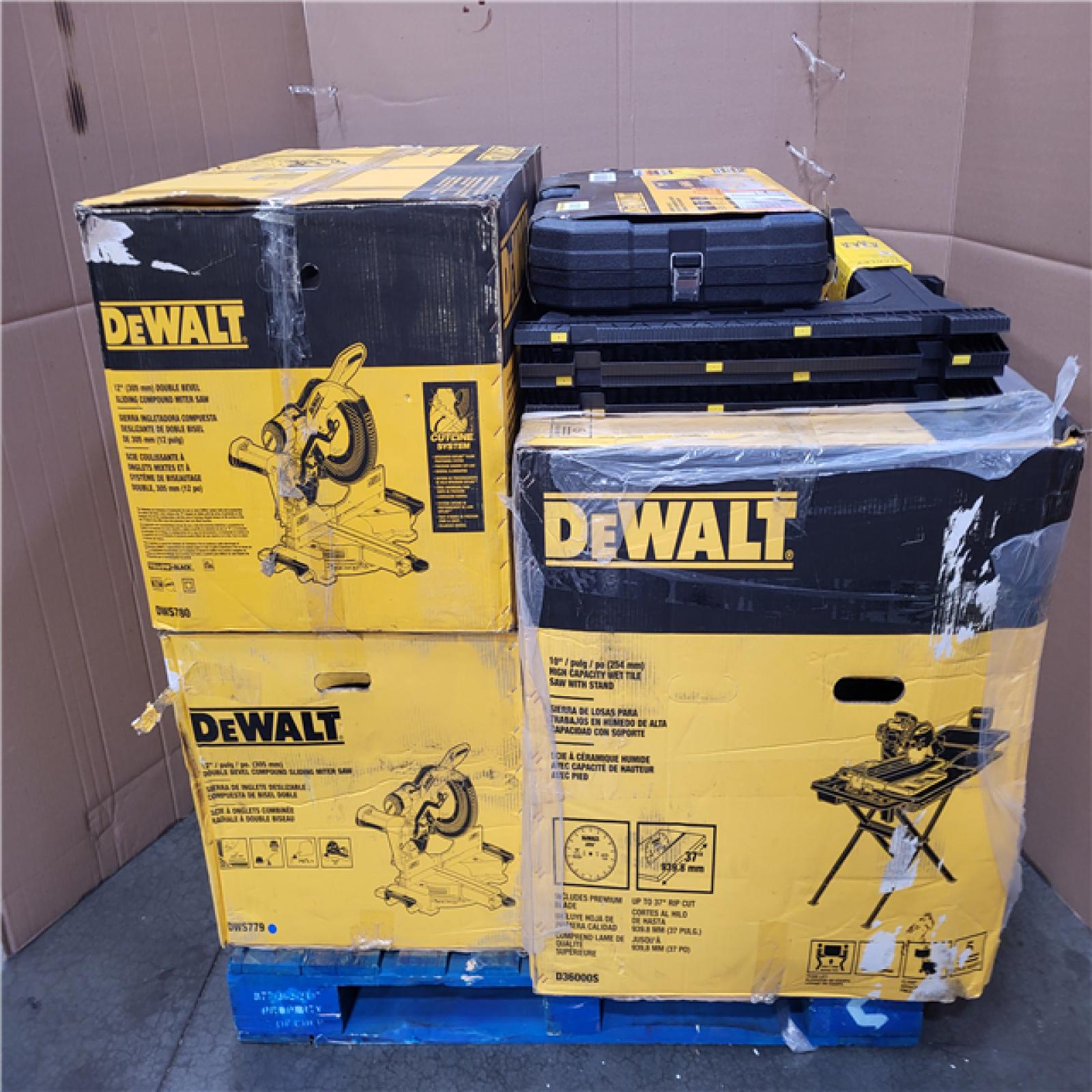 CALIFORNIA AS-IS TOOL PALLET