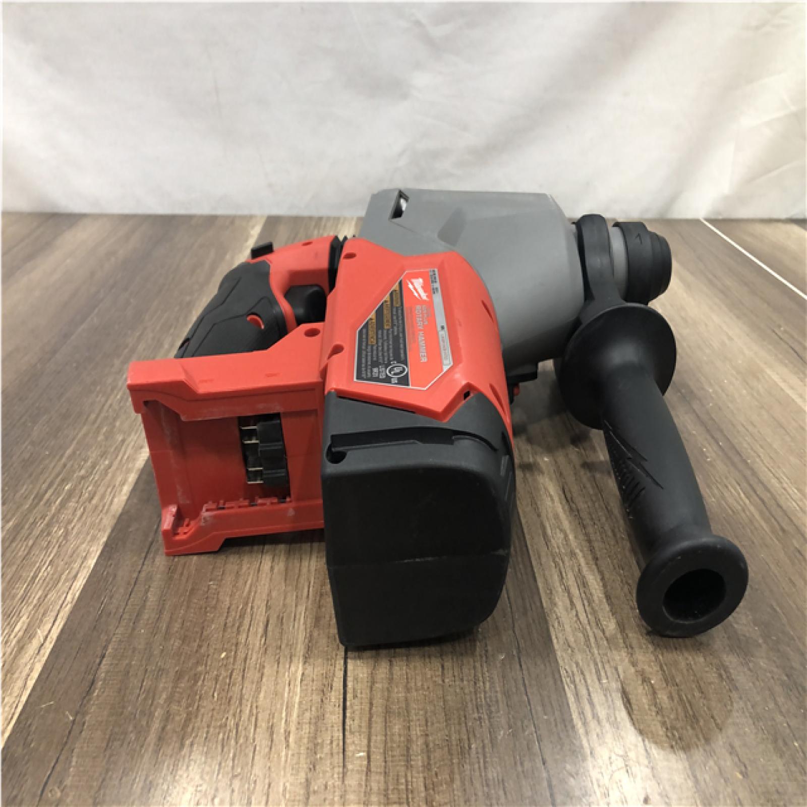 AS-IS Milwaukee  FUEL 18V Lithium-Ion Brushless Cordless 1 in. SDS-Plus Rotary Hammer (Tool-Only)