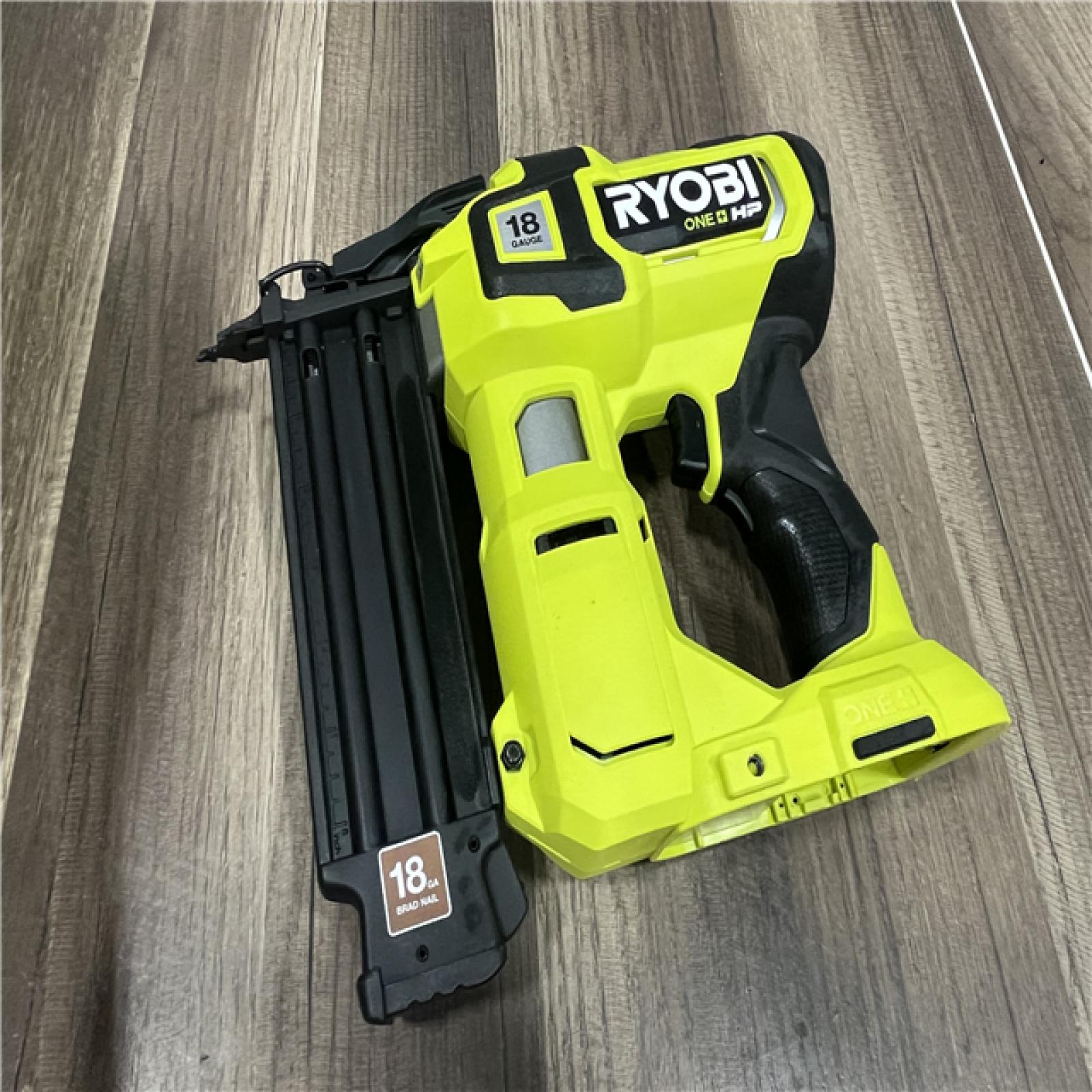 GOOD RYOBI ONE+ HP 18V 18-Gauge Brushless Cordless AirStrike Brad Nailer (Tool Only)