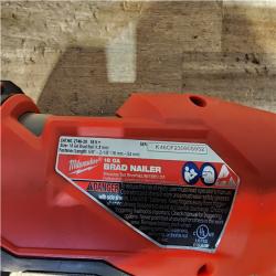 Houston Location AS-IS Milwaukee FUEL 18-Volt Lithium-Ion Brushless Cordless Gen II 18-Gauge Brad Nailer (Tool-Only)