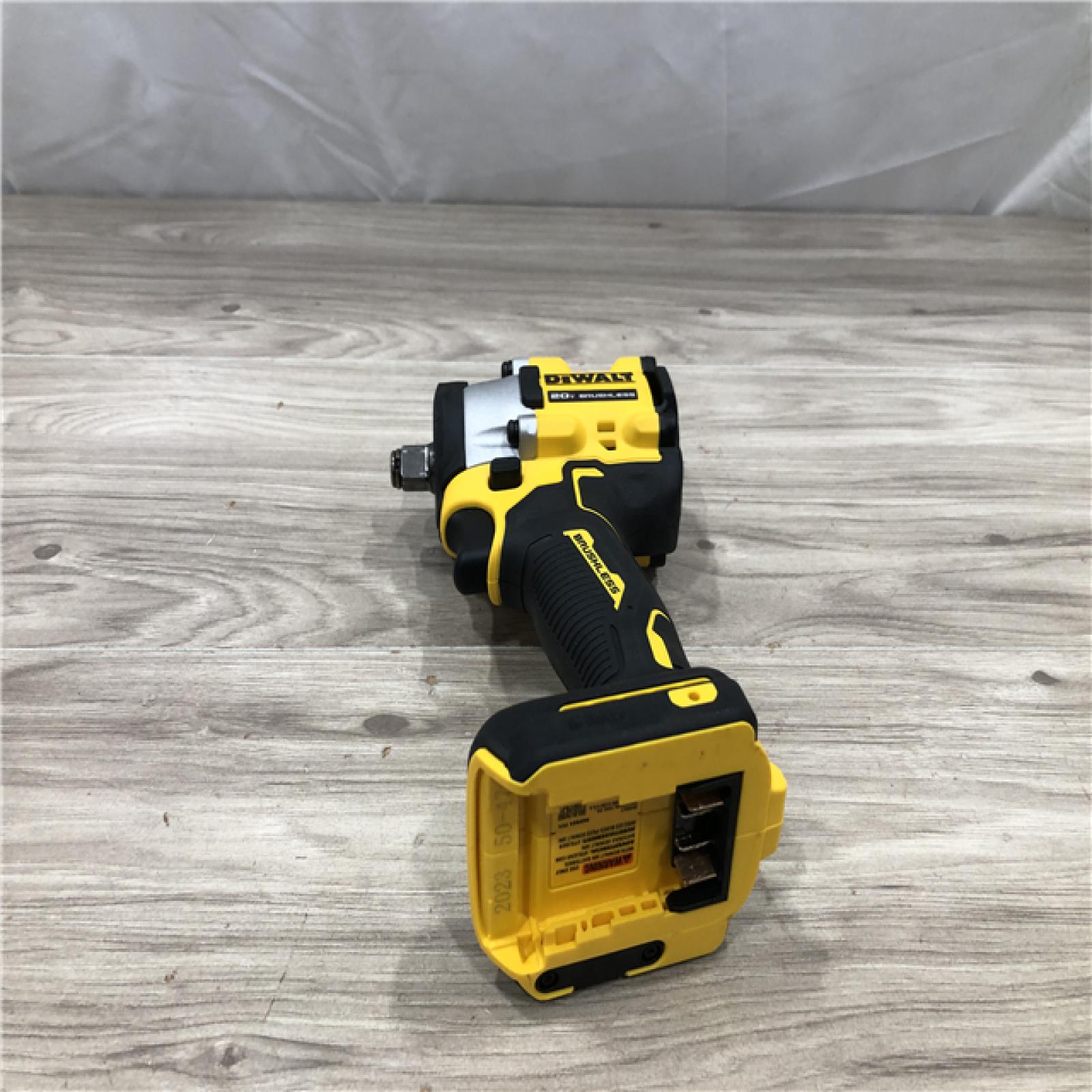 AS-IS DEWALT ATOMIC 20V MAX Cordless 1/2 in. Variable Speed Impact Wrench (Tool Only)