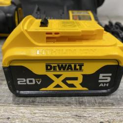 AS-IS DEWALT 20V MAX Lithium-Ion Cordless 1/2 in. Impact Wrench Kit