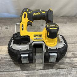 AS-IS DEWALT ATOMIC 20V MAX Cordless Brushless Compact 1-3/4 in. Bandsaw (Tool Only)