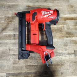 HOUSTON LOCATION - AS-IS (APPEARS LIKE NEW) MILWAUKEE M18 FUEL 18-Volt Lithium-Ion Brushless Cordless 18-Gauge 1/4 in. Narrow Crown Stapler (Tool-Only)