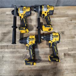 HOUSTON LOCATION - AS-IS DEWALT 4 TOOL COMBO