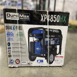 NEW! - DuroMax 4 850 Watt Dual Fuel Portable HX Generator w/ CO Alert