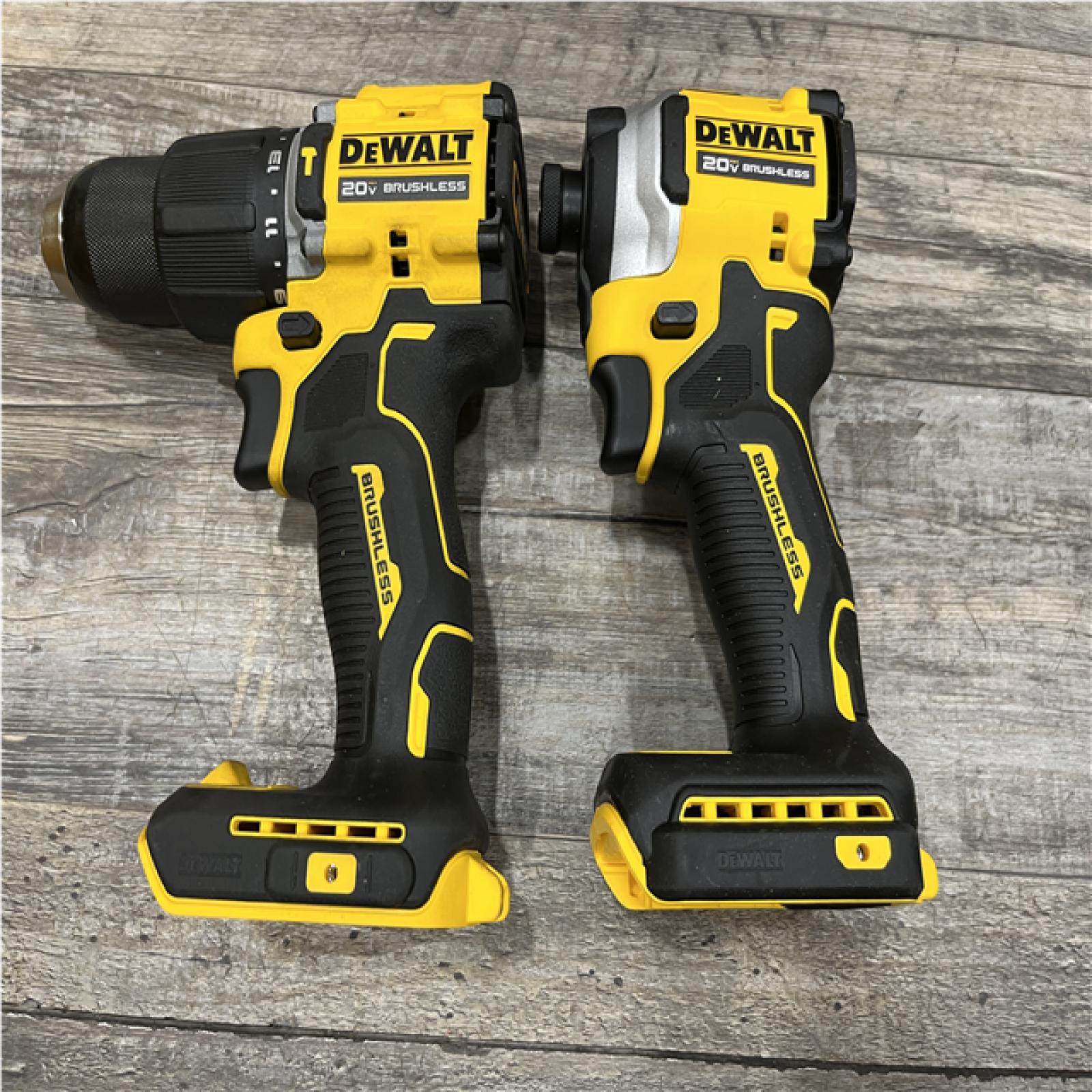 AS-IS DEWALT ATOMIC 20V MAX Lithium-Ion Cordless 2-Tool Combo Kit